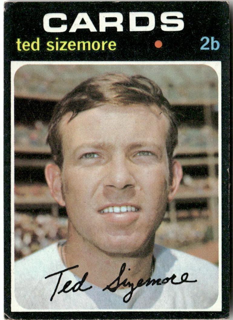 1971 Topps Ted Sizemore #571 card