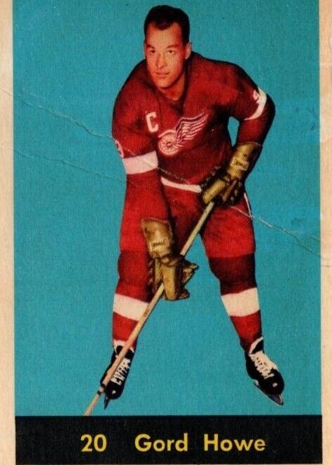 1960 Gordie Howe #20