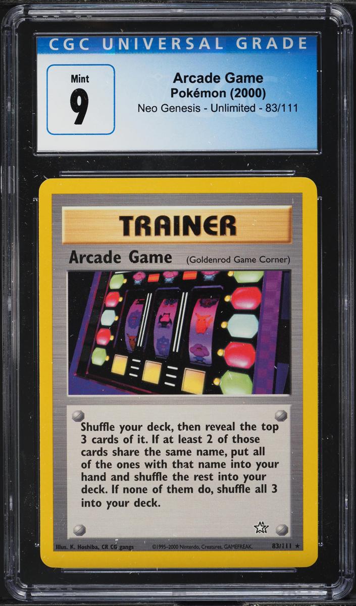 Arcade Game 2000 Pokemon Neo Genesis