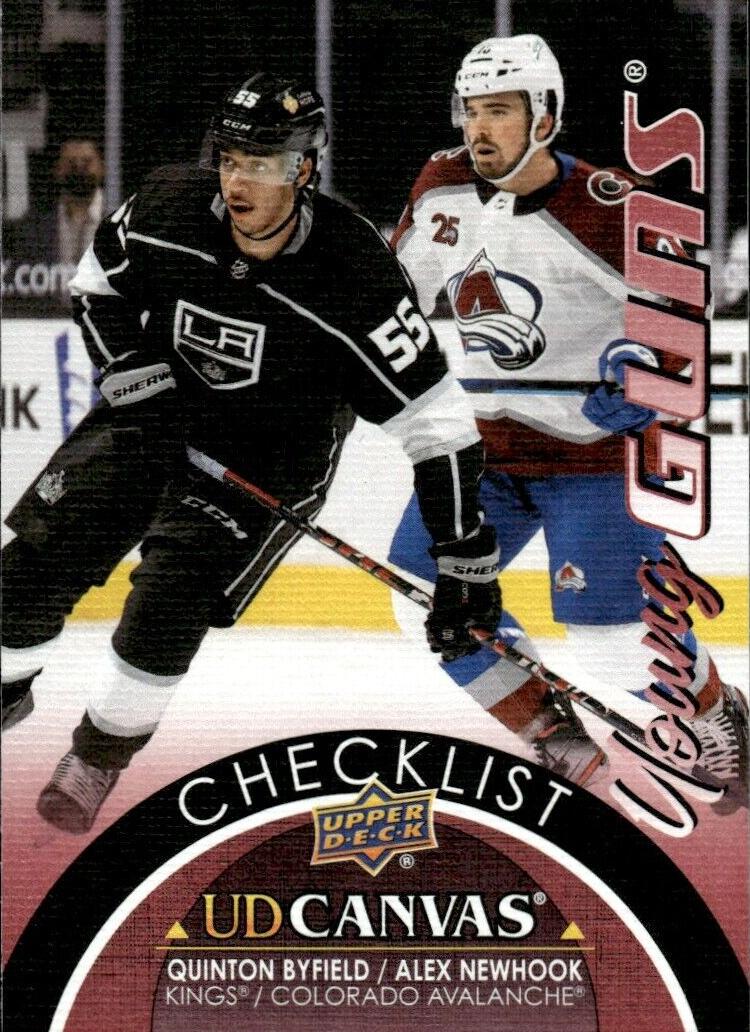 2021 Upper Deck Quinton Byfield #C120 card