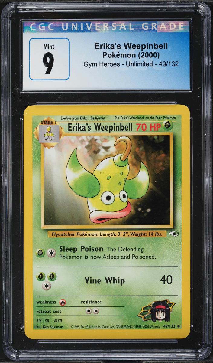 Erika's Weepinbell 2000 Pokemon Gym Heroes