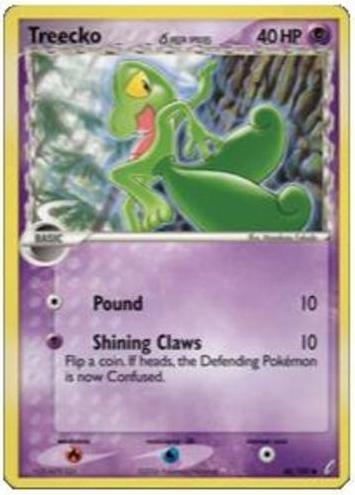 Treecko 2006 Pokemon EX Crystal Guardians