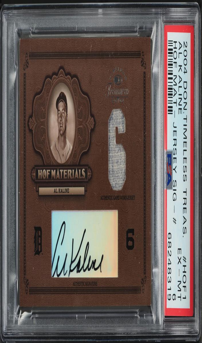 2004 Donruss Timeless Treasures Baseball Al Kaline #HOF-1