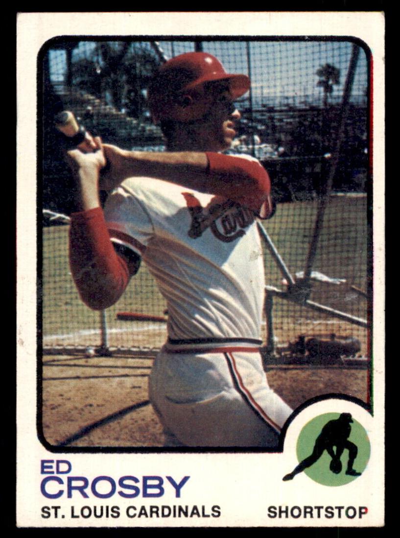1973 Topps Ed Crosby #599 card