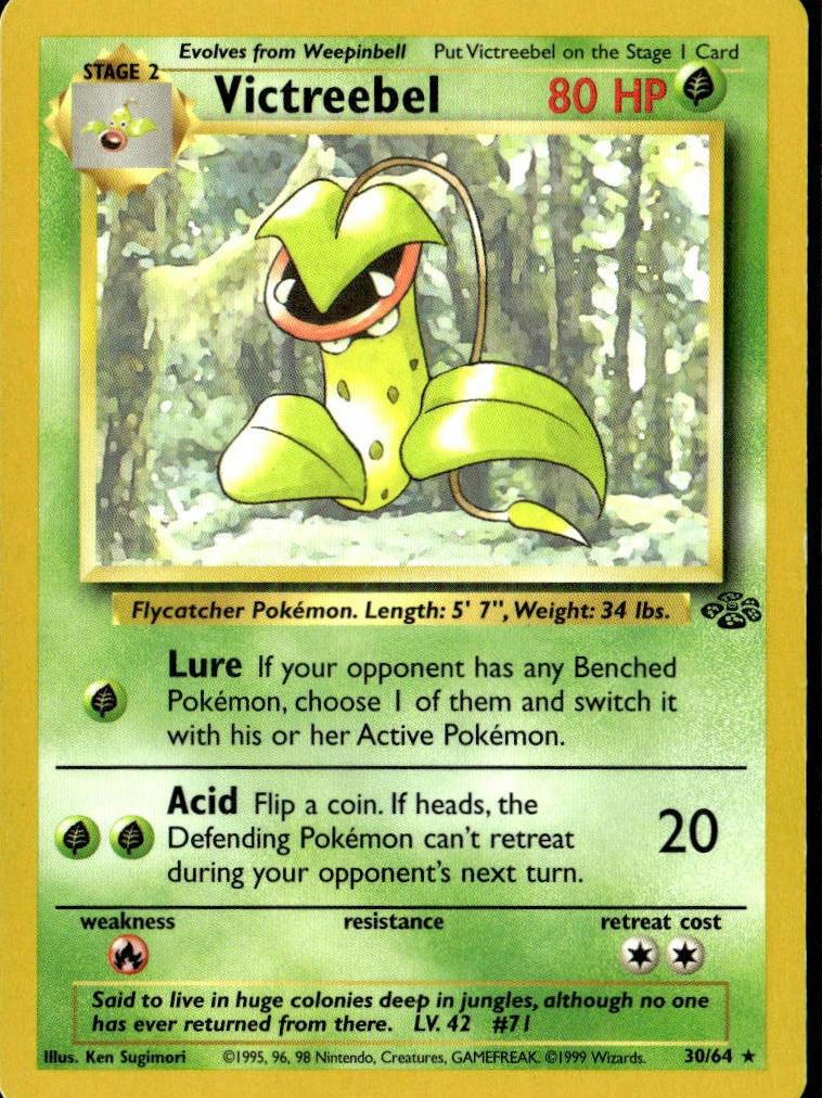 Victreebel 1999 Pokemon Jungle