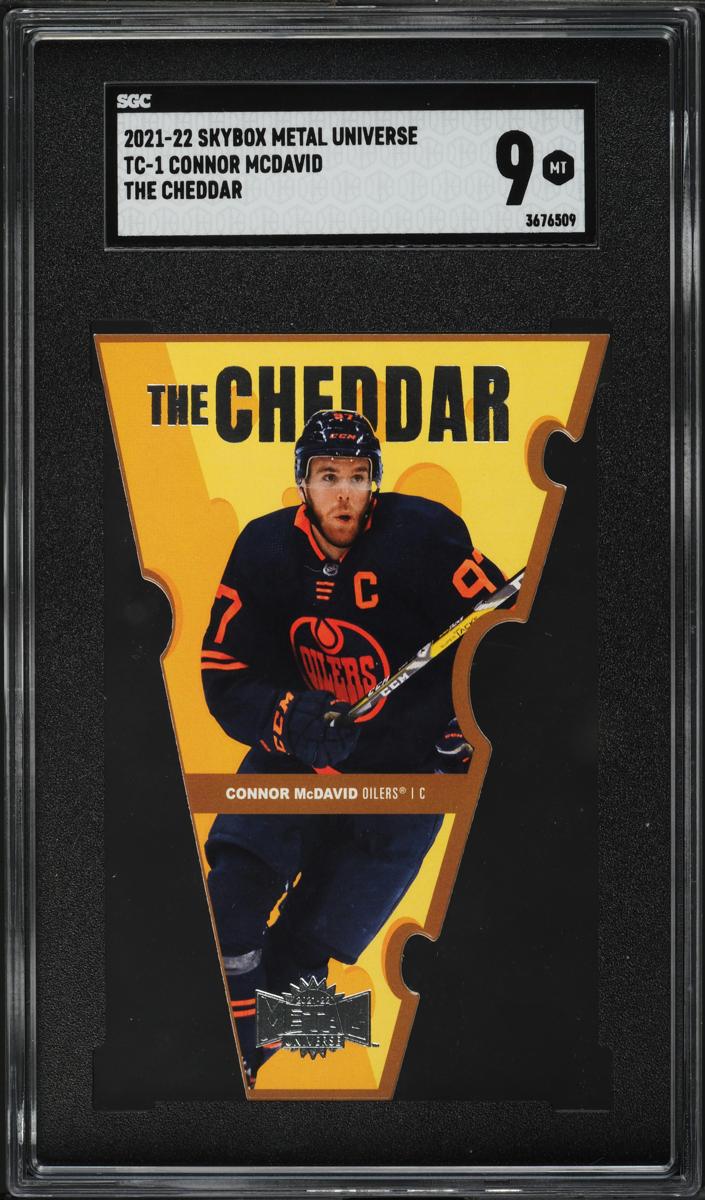 Connor McDavid - 2021 Skybox Metal Universe Hockey