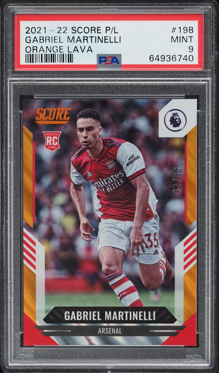 2021 Gabriel Martinelli [Orange Lava] #198