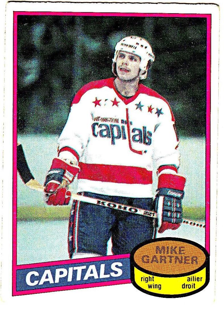 Mike Gartner 1980 O-Pee-Chee Hockey