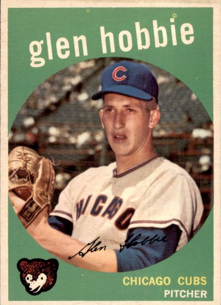 1959 Glen Hobbie #334