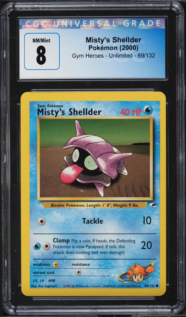 Misty's Shellder 2000 Pokemon Gym Heroes