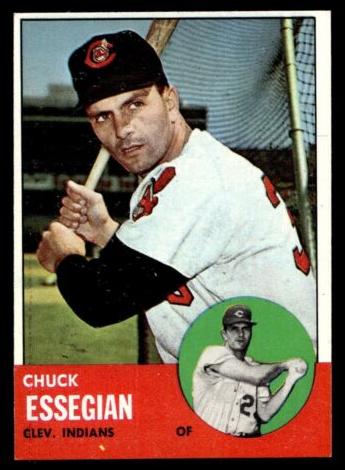 1963 Topps Chuck Essegian #103 card