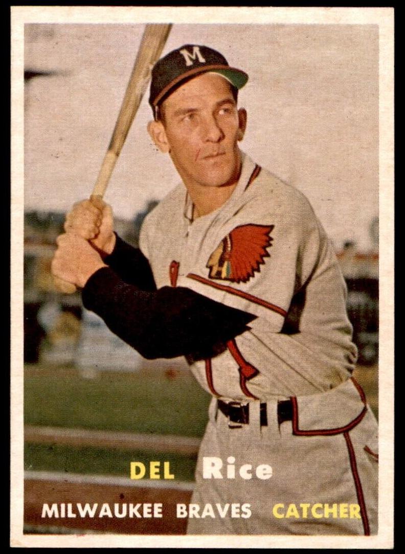 1957 Topps Del Rice #193 card