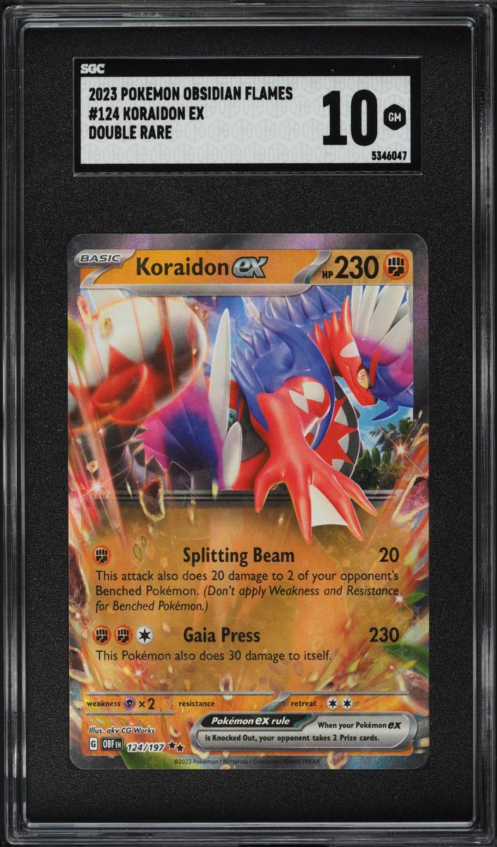 Koraidon EX 2023 Pokemon Scarlet & Violet Obsidian Flames