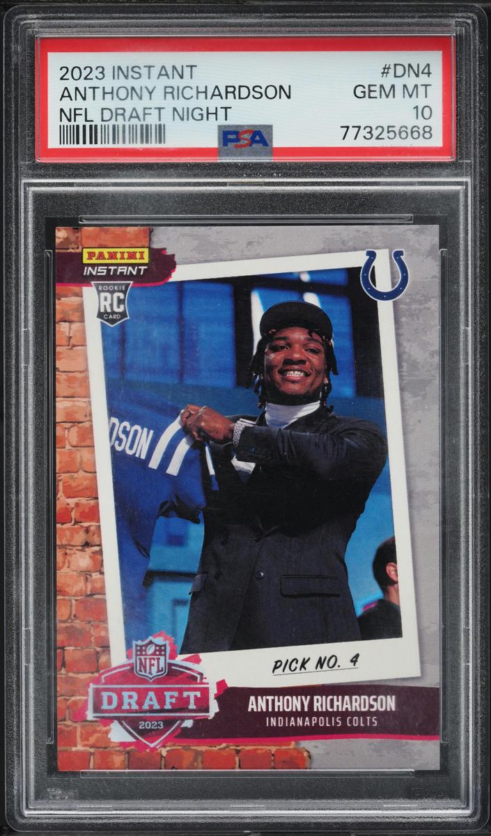 Anthony Richardson - 2023 Panini Instant NFL Draft Night Football