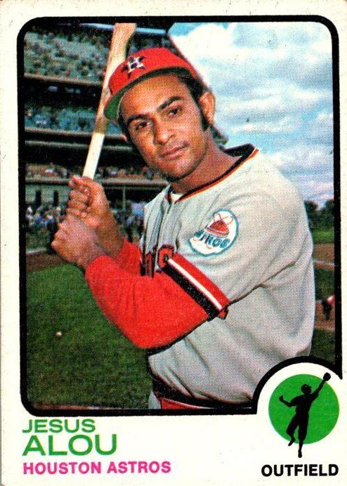 1973 Topps Jesus Alou #93 card
