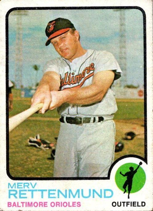 1973 Topps Merv Rettenmund #56 card