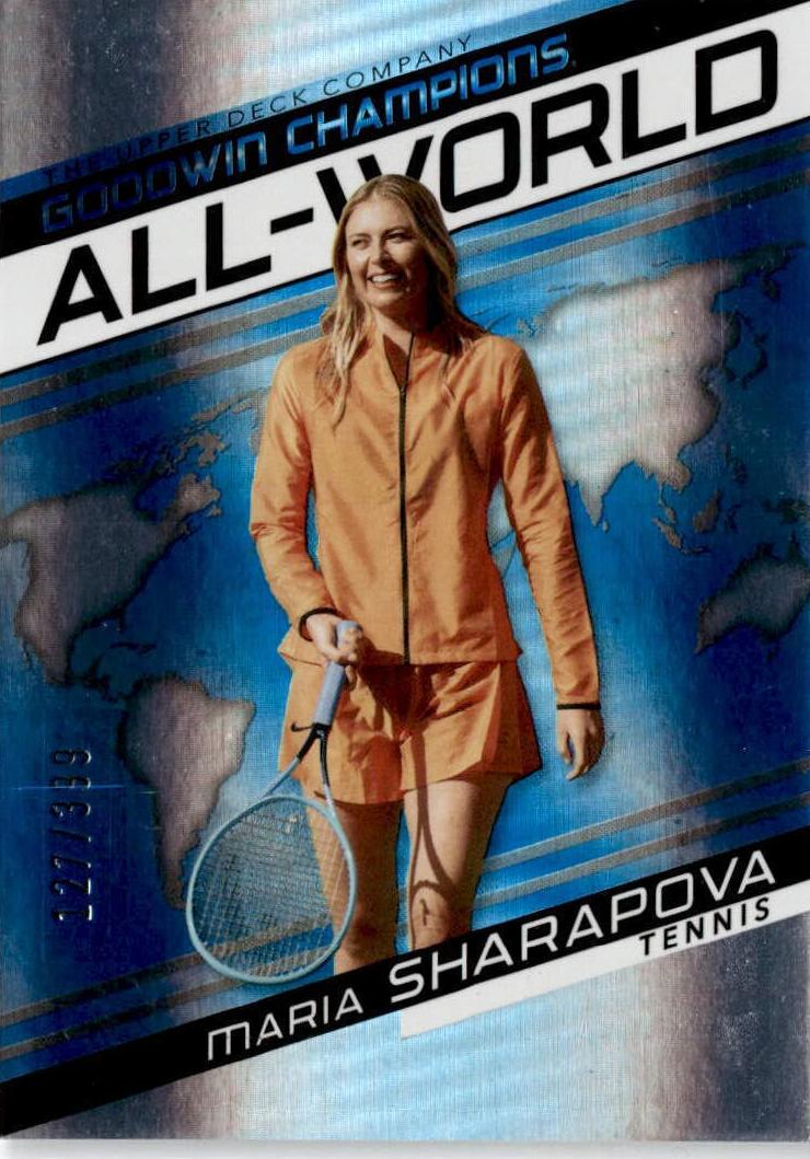 2022 Maria Sharapova [Blue] #AW-10