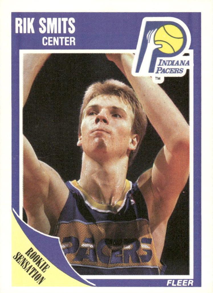 Rik Smits 1989 Fleer Basketball