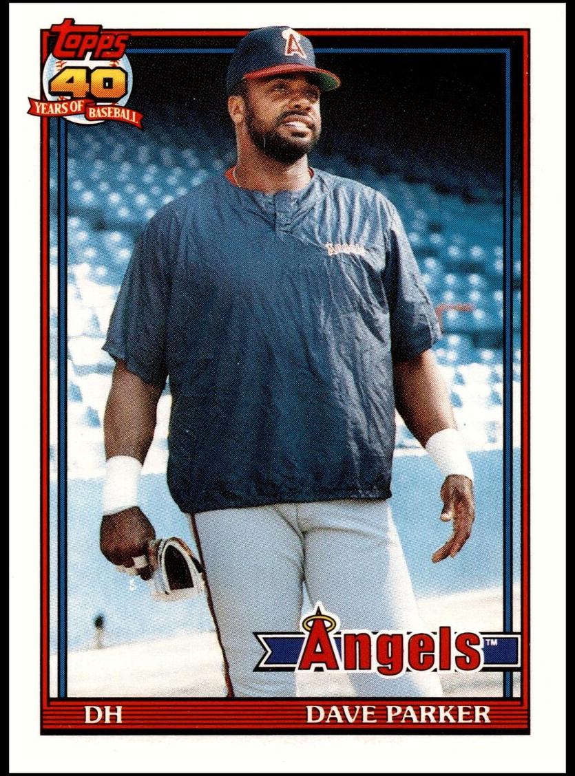 1991 Dave Parker #89T