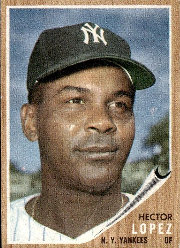 1962 Topps Hector Lopez #502 card