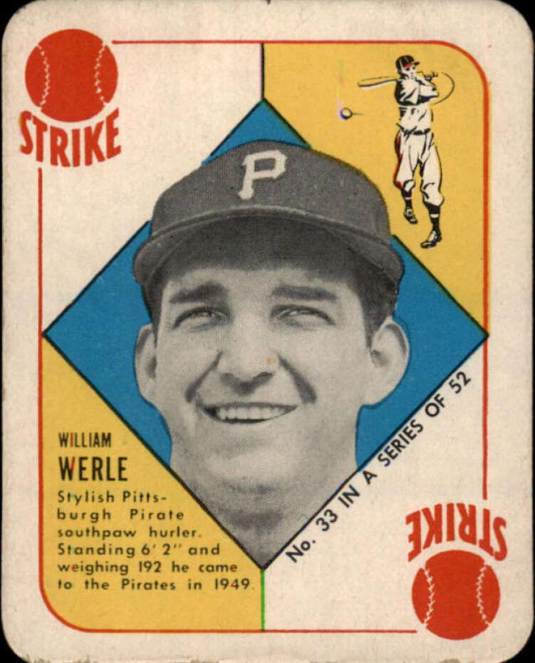 1951 Bill Werle #33