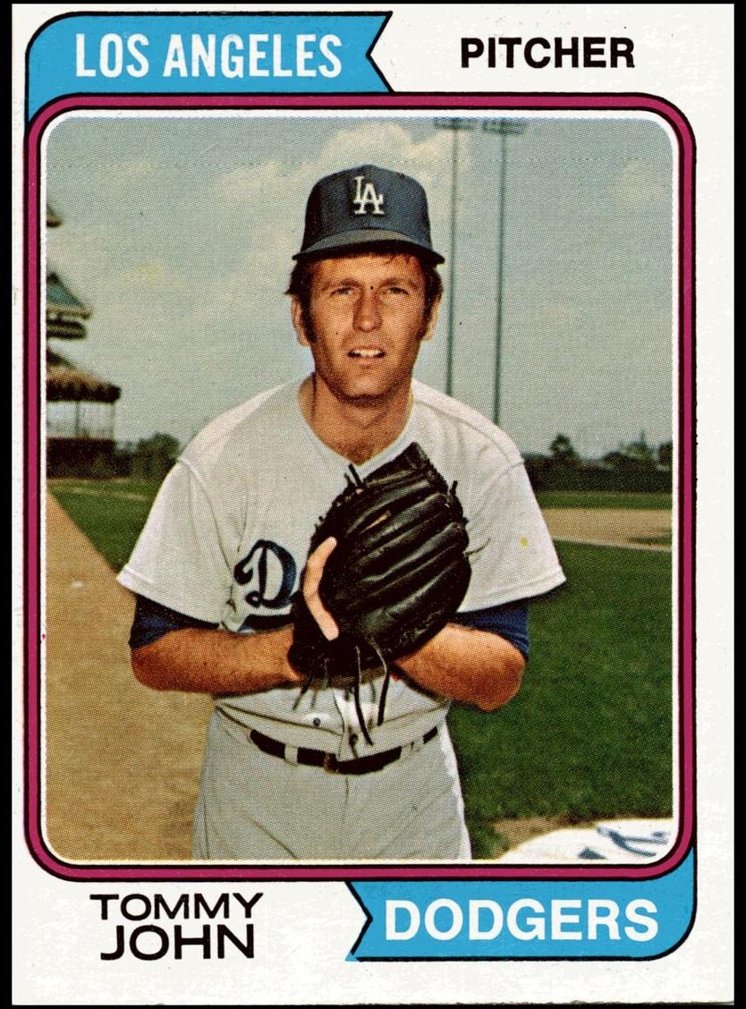 1974 Tommy John #451
