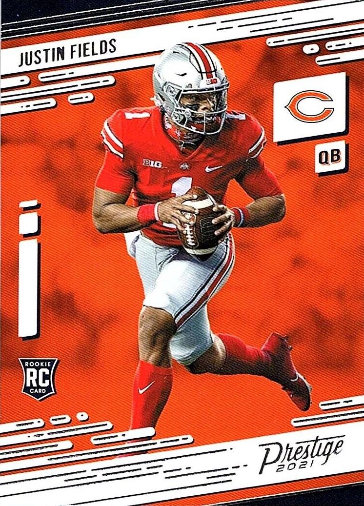 2021 Justin Fields [Xtra Points Green] #203