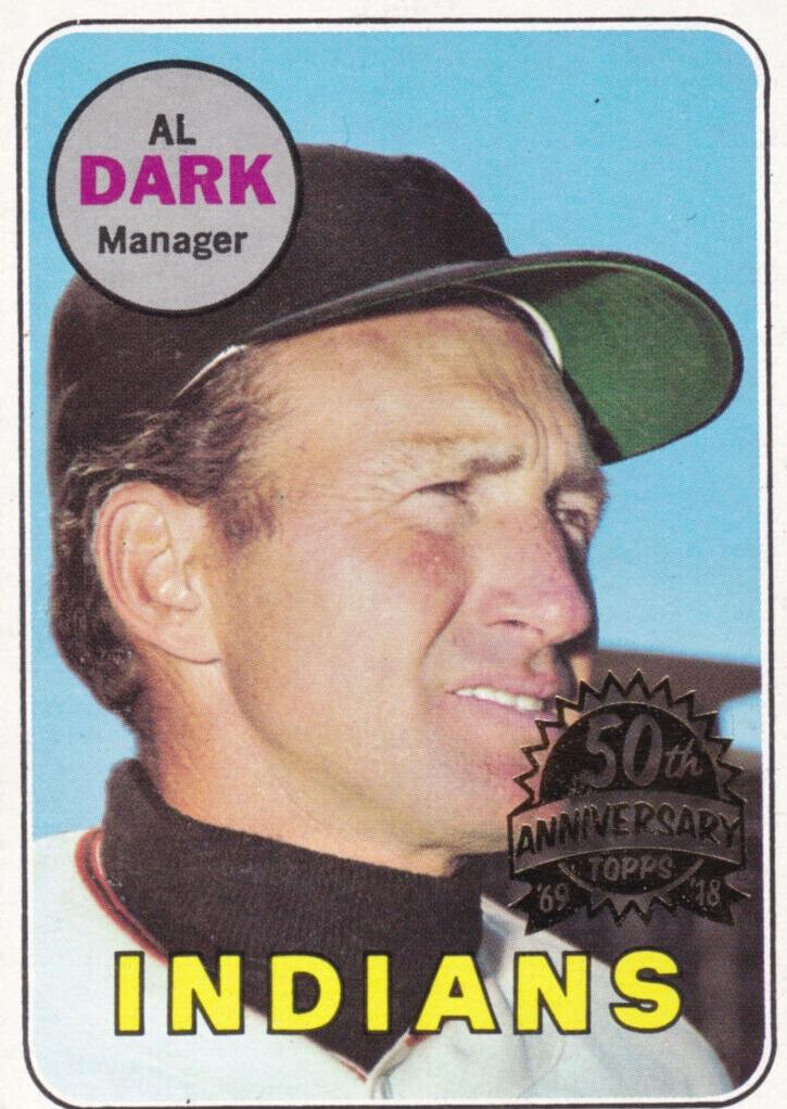 1969 Topps Al Dark #91 card