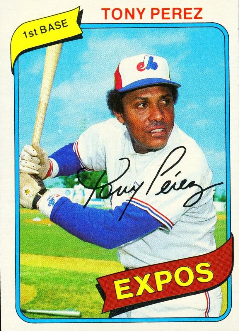 1980 Tony Perez #125
