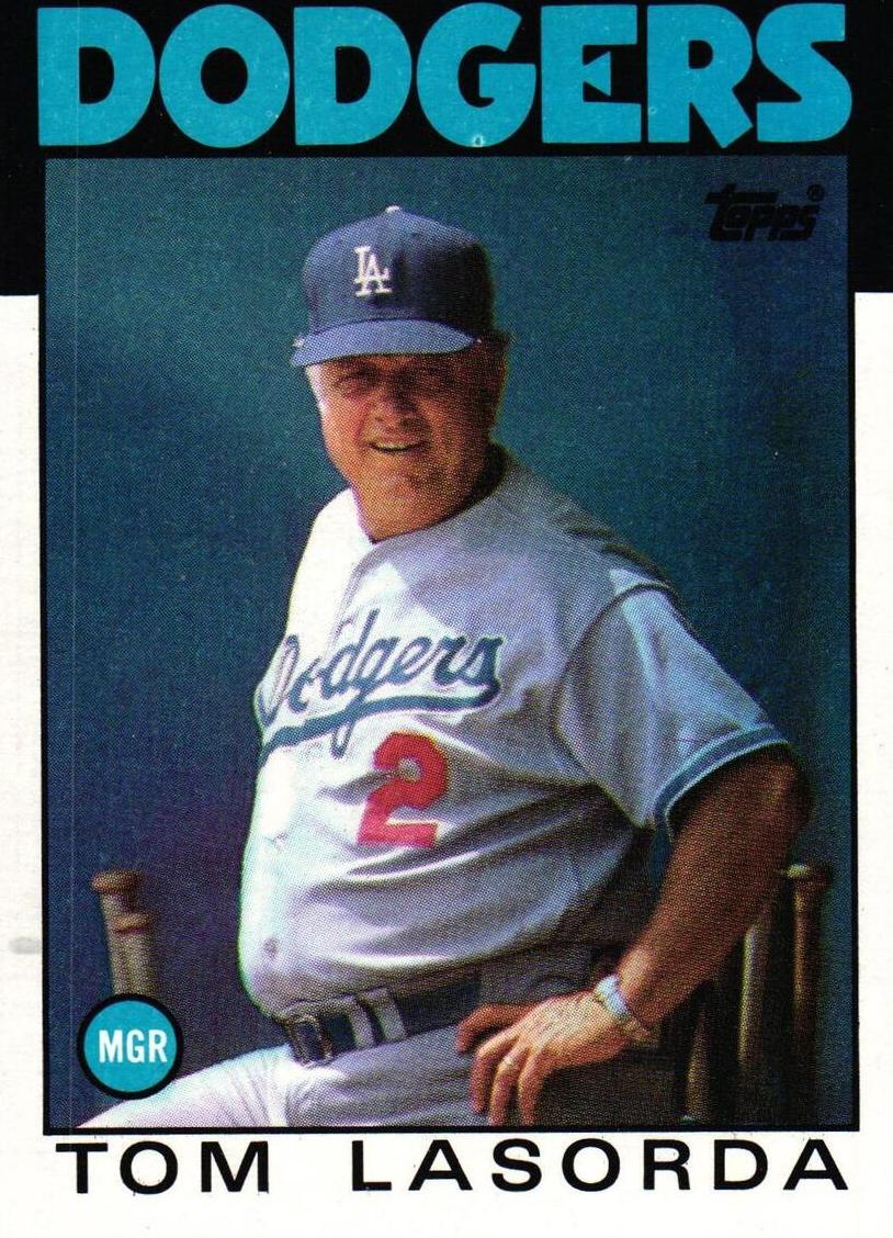 1986 Tom Lasorda #291