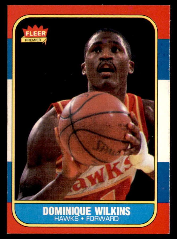 Dominique Wilkins 1986 Fleer Basketball