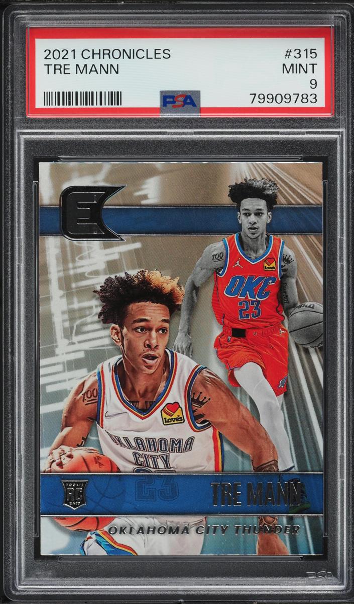 2021 Panini Chronicles Tre Mann #315 card