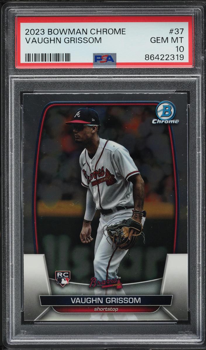 2023 Bowman Chrome Baseball Vaughn Grissom #37