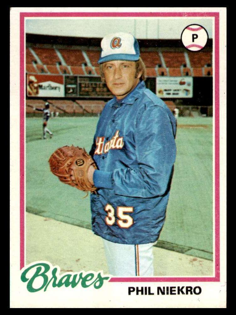 1978 Topps Phil Niekro #10 card