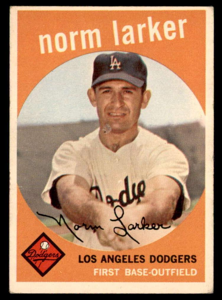 1959 Norm Larker #107