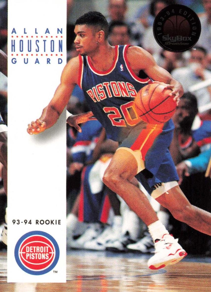 1993 Skybox Premium Allan Houston #221 card