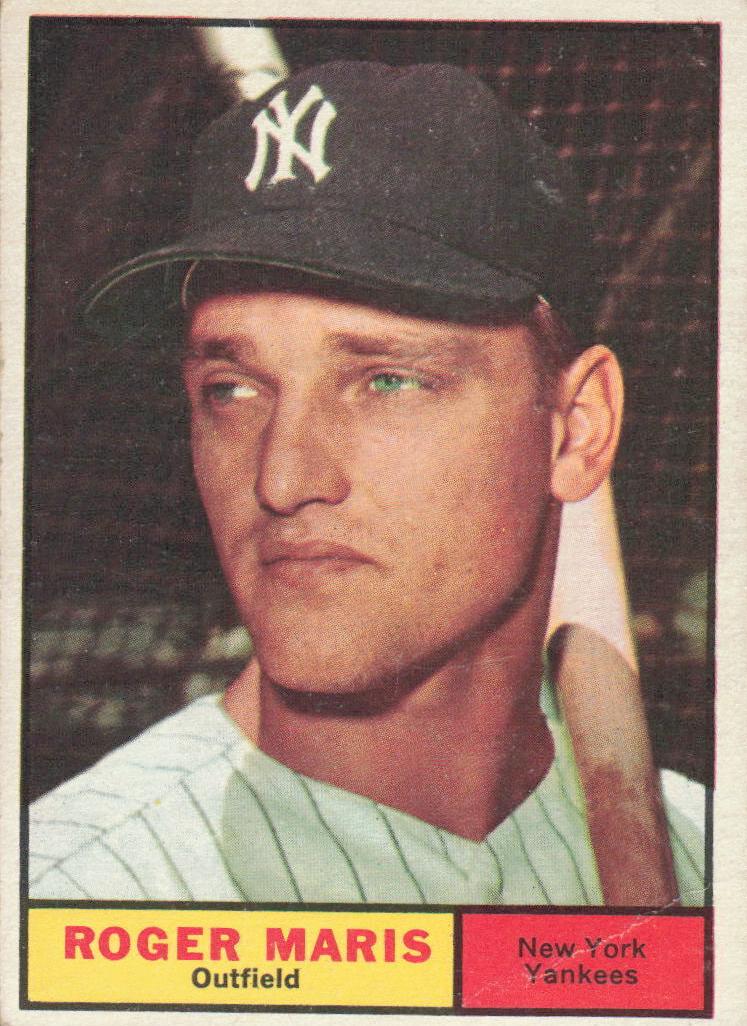 1961 Topps #2 Roger Maris front
