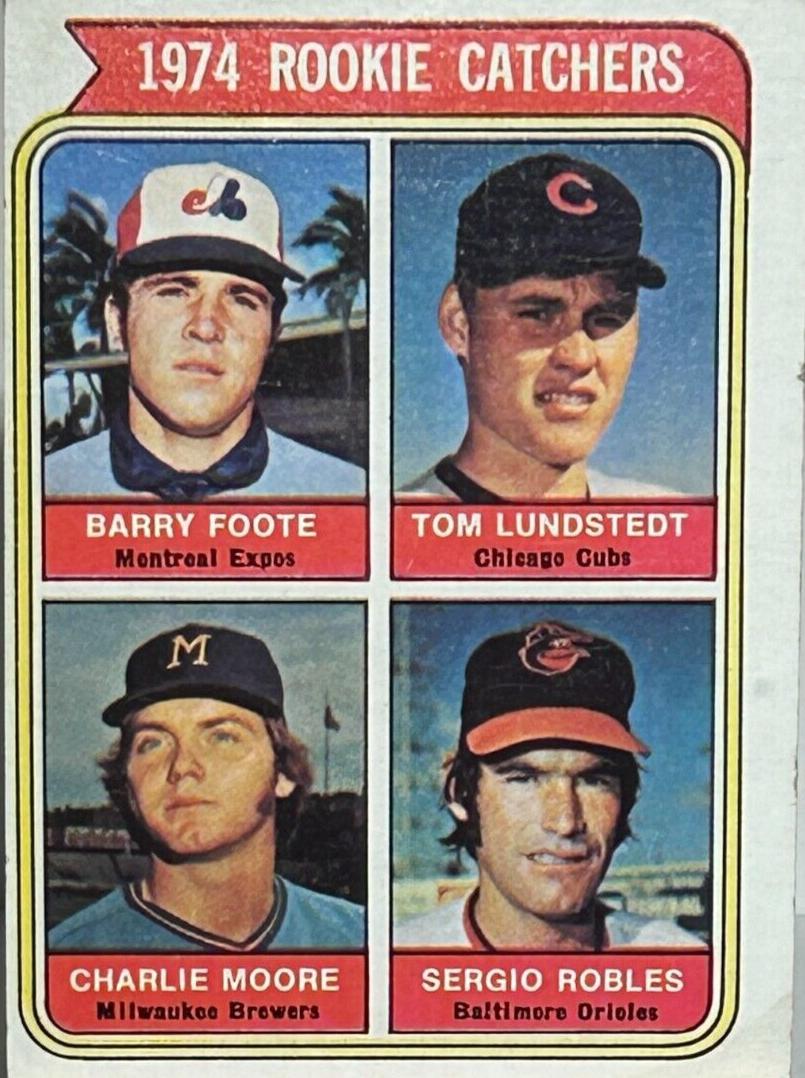 1974 Topps Rookie Catchers #603 card