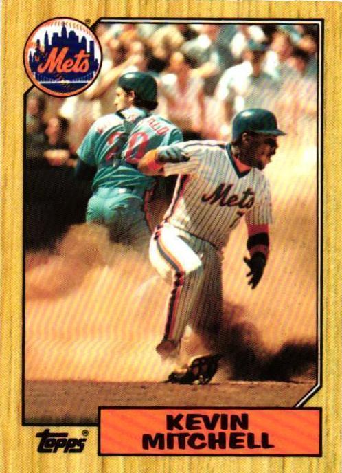 Kevin Mitchell 1987 Topps Baseball