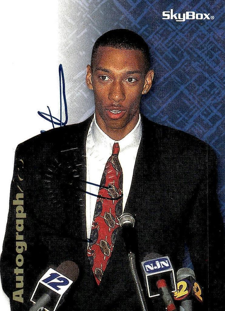 1996 Skybox Premium Kerry Kittles #37 card