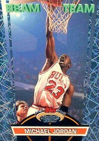 1992 Topps Topps Stadium Club #1 Michael Jordan front