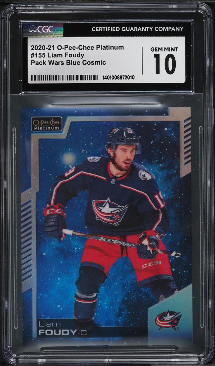 2020 O-Pee-Chee Platinum Liam Foudy #155 card