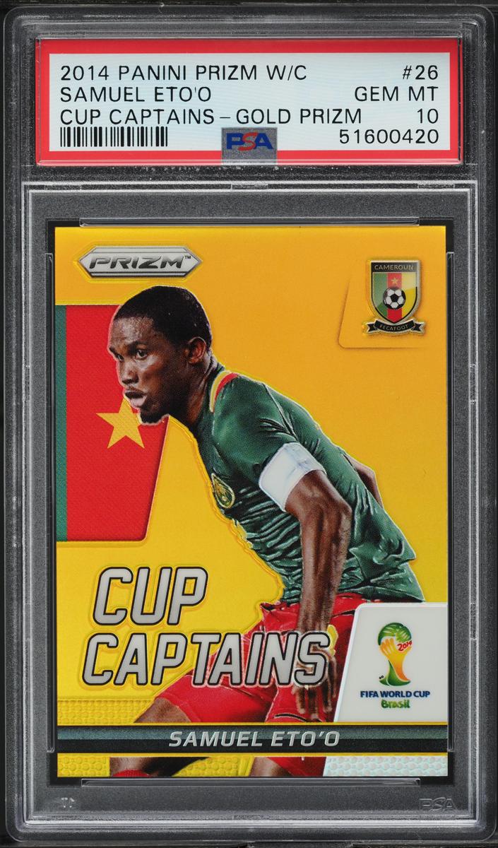 2014 Panini Prizm World Cup Samuel Eto'o [Gold] #26 card