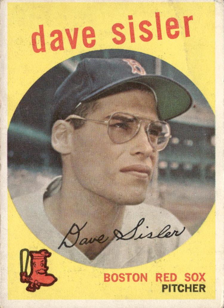 1959 Topps Dave Sisler #384 card
