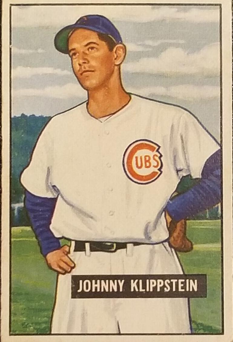 1951 Johnny Klippstein #248