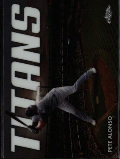2023 Topps Chrome Update Pete Alonso #CT-13 card