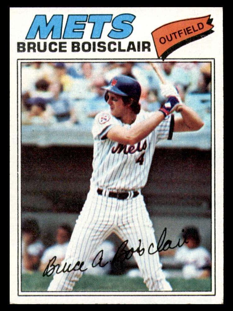 1977 Topps Bruce Boisclair #399 card