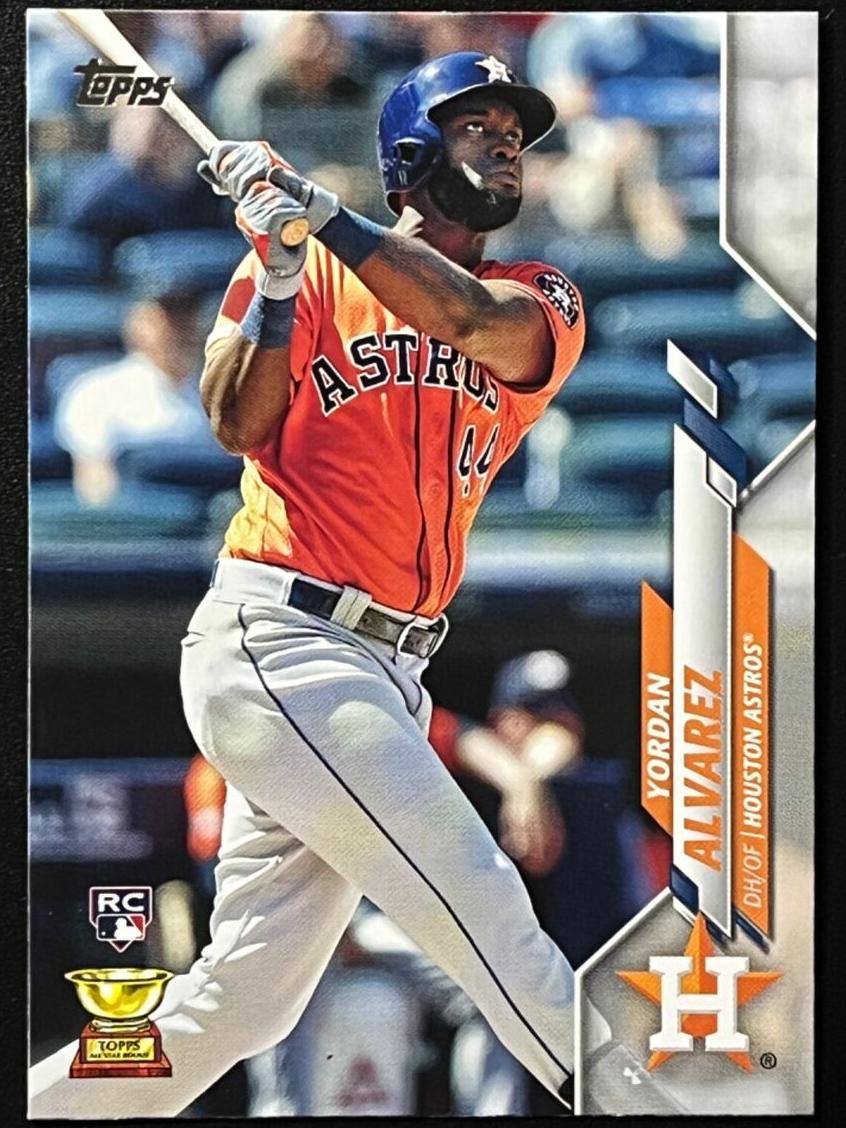 2020 Yordan Alvarez [Base - Orange Jersey] #276