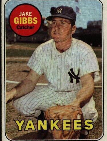 1969 Topps Jake Gibbs #401 card