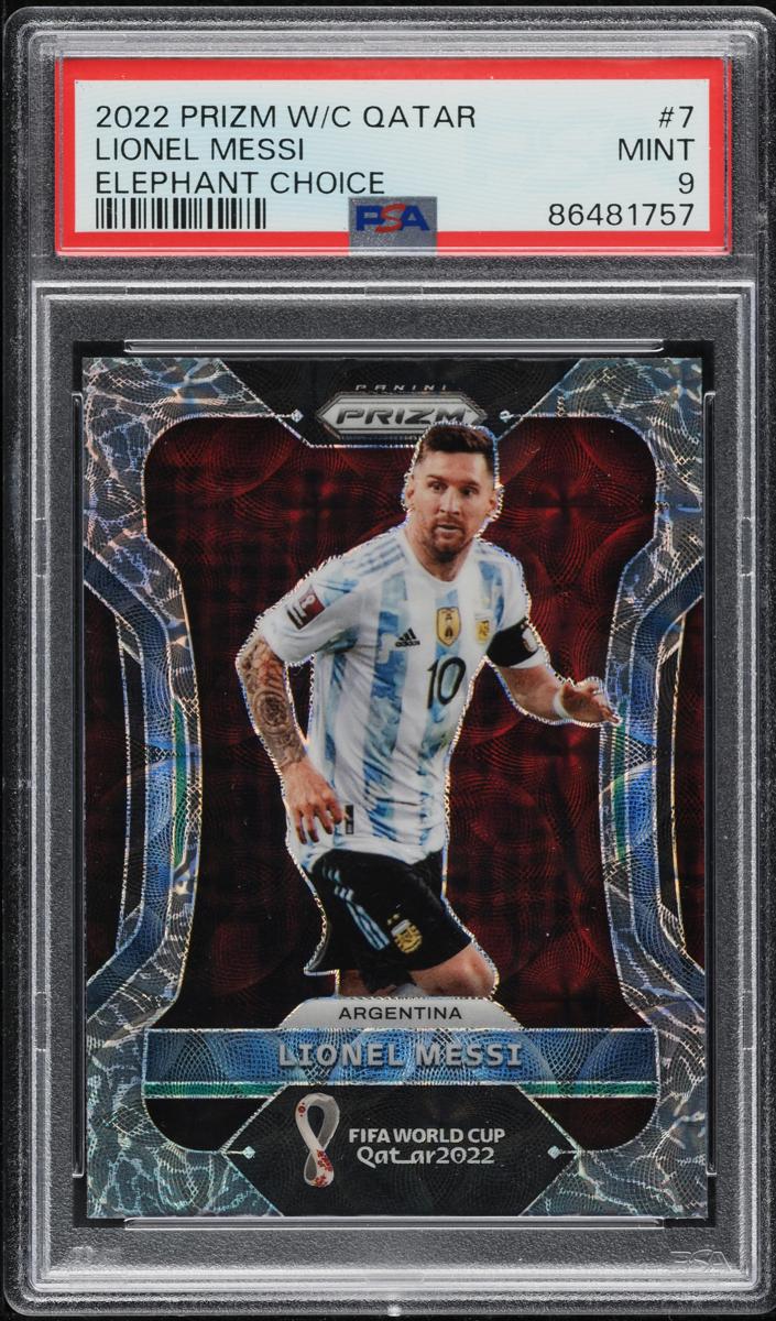 2022 Lionel Messi [Choice Prizms Elephant] #7
